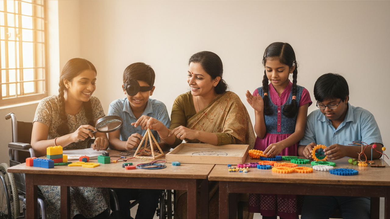 Accessible STEM Education for Students with Disabilities in India — illustrative photograph