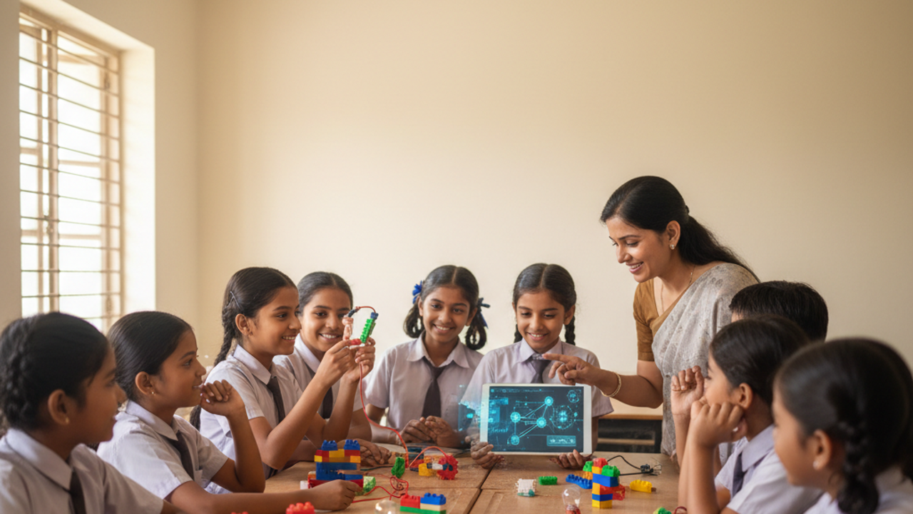 AI teaching assistants for government school classrooms — illustrative photograph