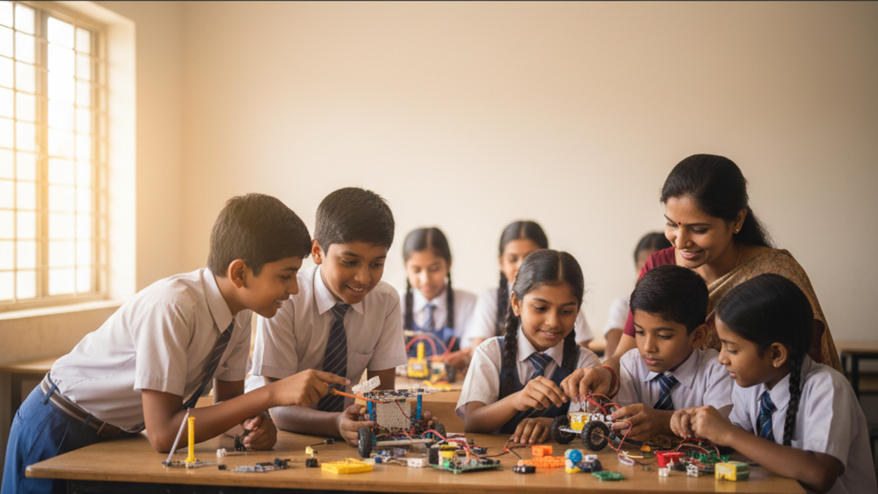 Buying a robotics or Atal Tinkering Lab kit through GeM — illustrative photograph