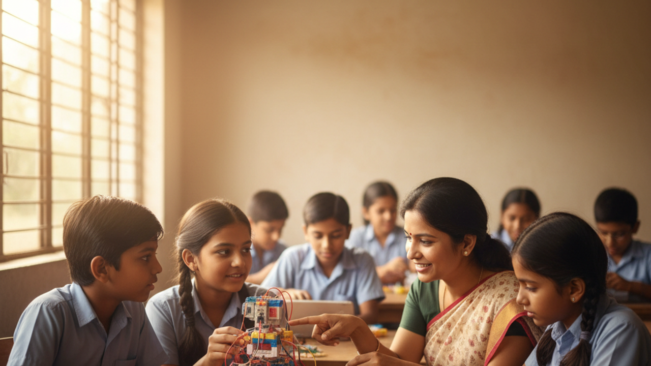 Choosing a coding and life-skills platform for Class 4 and above — illustrative photograph