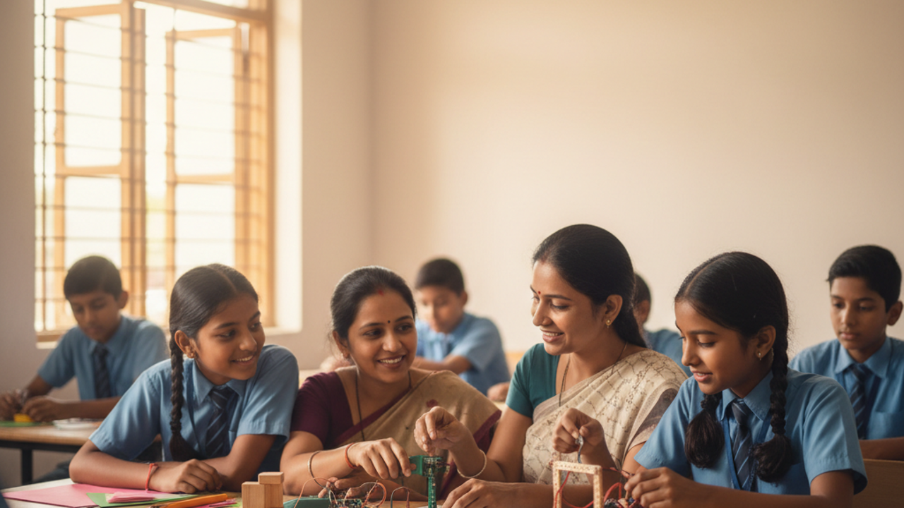 Government School STEM Funding and CSR Partnerships Guide 2026 — illustrative photograph