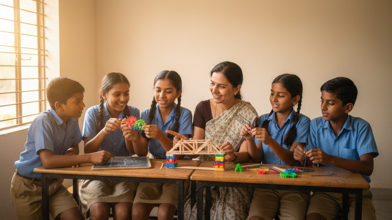 Hands-On STEM Learning for Underserved Schools India 2026 — illustrative photograph