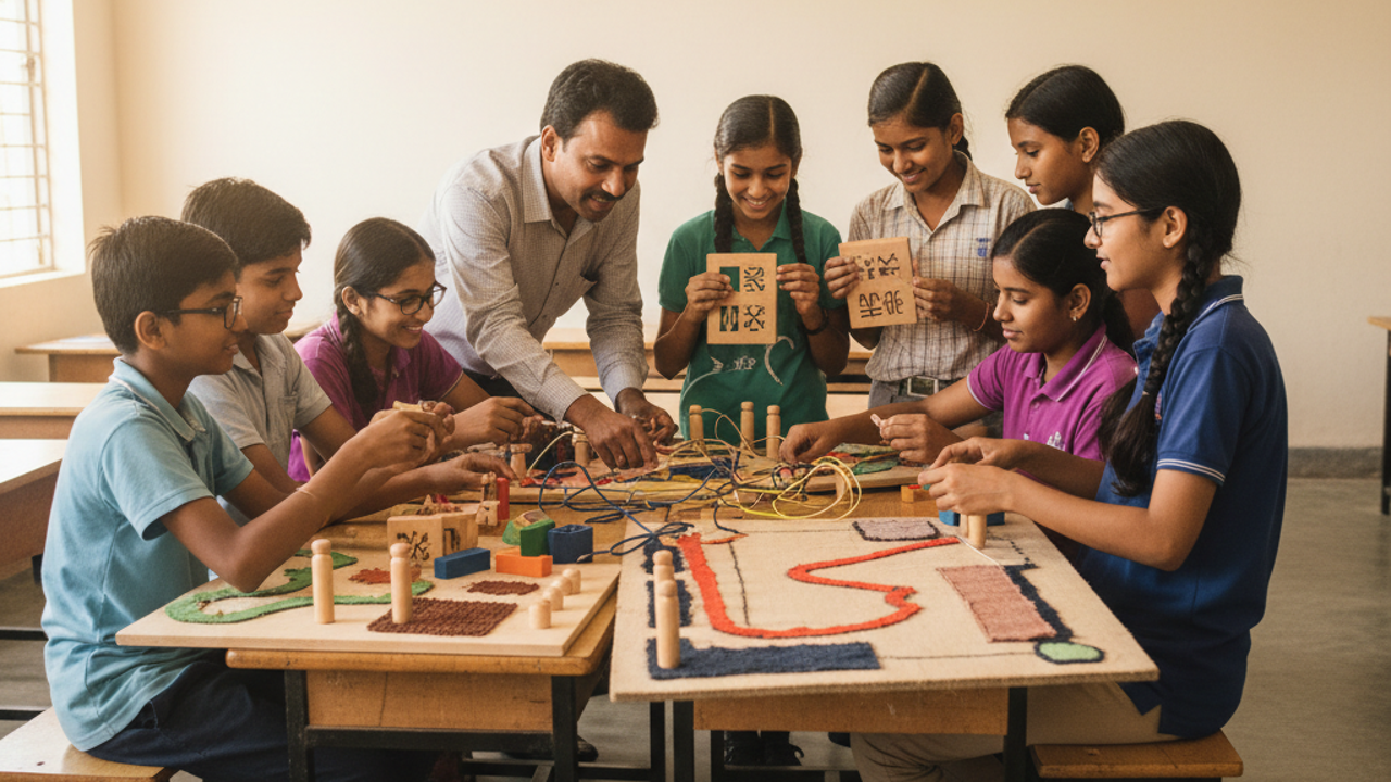 How a blind-welfare NGO can add coding to its programme — illustrative photograph