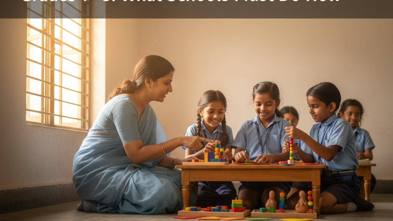 New NCERT Textbooks Grades 1–8: What Schools Must Do Now — illustrative photograph