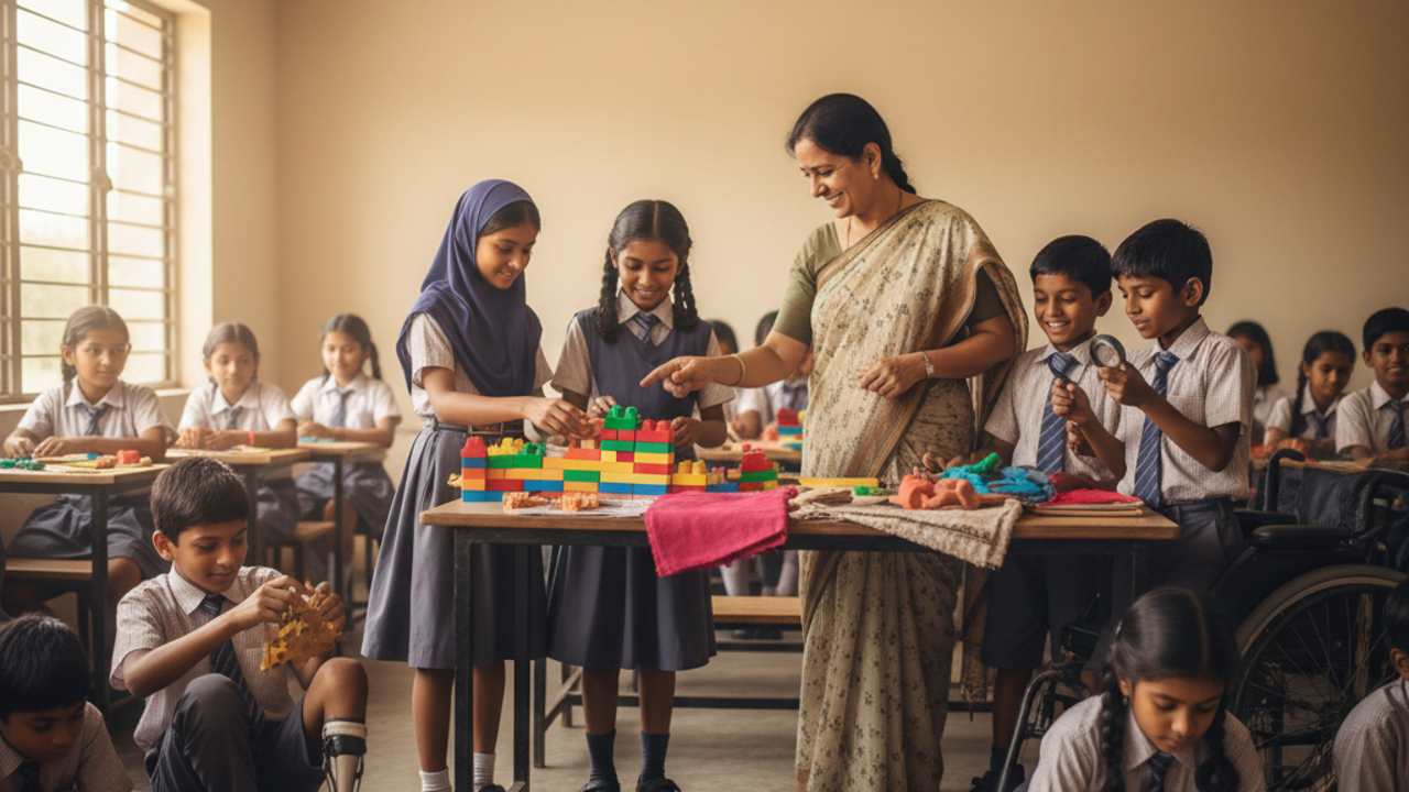 Union Budget 2026-27: Samagra Shiksha ₹42,100 Cr & Inclusive Ed — illustrative photograph